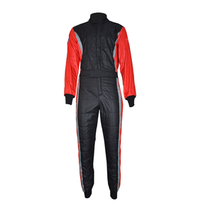 Combinaison de course de kart en polyester/coton ignifuge imprimée sur mesure combinaison de protection de pompier respirante à séchage rapide - Product Image 1