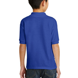 เสื้อโปโลแขนสั้นสำหรับผู้ชายเสื้อกอล์ฟแบบแห้งเข้ารูปเสื้อทีเชิ้ตสีฟ้ารอยัลคอปกสำหรับนักกีฬา (ขนาด8 20) - Product Image 3