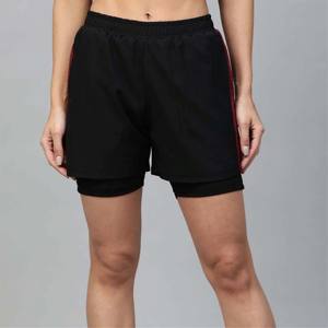 Pantalones cortos de mezclilla para mujer de moda | Pantalones cortos de verano para de cintura alta Mujer | Pantalones cortos elásticos casuales para mujer con bolsillos - Product Image 1