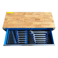 Coffret à outils mobile robuste PHIXWELL en acier inoxydable, 377 pièces, atelier, OEM personnalisable, armoire à outils