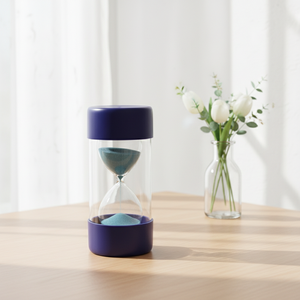 Meilleures ventes Sablier léger et portable de 30 ml en verre et bois au design nordique durable pour les petits moments critiques - Product Image 3