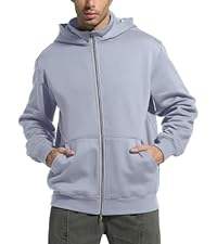 เสื้อฮู้ดลำลองคลาสสิกของผู้ชายแบบสวมหัวแขนยาวมีกระเป๋าจิงโจ้แบบปรับได้เหมาะสำหรับสวมใส่ในฤดูใบไม้ร่วงฤดูหนาว - Product Image 5