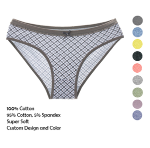 Fabricants de vêtements de marque en coton culottes pour femmes sous-vêtements pour femmes fabriqués au Bangladesh - Product Image 5