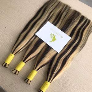 Extensions de cheveux en vrac Virgin Remy Extension de cheveux humains Toutes les couleurs Hot Trendy 2024 Product - Product Image 5