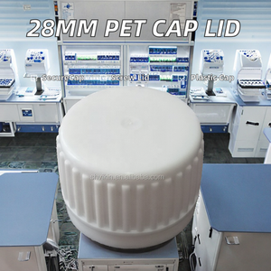 Capuchon à vis anti-effraction en plastique PE pour flacons pharmaceutiques de 28 mm avec impression sérigraphique - Product Image 2