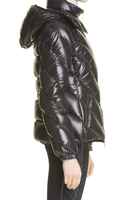 Blouson Bomber Matelassé pour Femme, Veste d'Hiver Chaude, Rembourrage en Coton Isolant, Noir, Style Streetwear, Service OEM, Logo Frontal