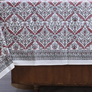 Drap de lit en coton imprimé à la main, tissu naturel doux avec de beaux motifs traditionnels, parfait pour la décoration intérieure et un usage quotidien - Product Image 2