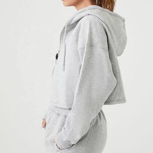 Sudadera Unisex de Franela 100% Algodón Orgánico para Invierno, Diseño con Cremallera en Relieve, Hombros Caídos, Resistente al Viento - Product Image 6