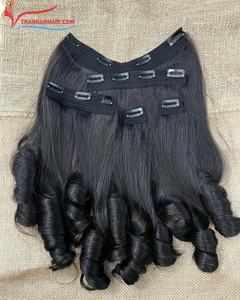 Meilleur prix Clip-Ins invisible 100% Clip sans couture de cheveux humains bruts dans l'extension de cheveux - Product Image 2