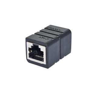 Adaptador de acoplador extensor Ethernet RJ45 de 10Gbps de alta velocidad tipo Cat6 contacto de cobre Material de PVC blindado PC enrutador módem PS5 <span class=keywords><strong>Xbox</strong></span> - Product Image 1