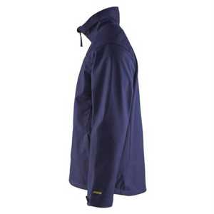 Chaqueta reflectante de seguridad para la construcción en invierno con logotipo personalizado al por mayor, mangas largas fluorescentes, alta visibilidad, resistente al agua, para trabajar - Product Image 3