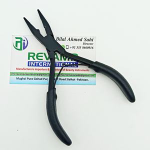 Alicates de punta plana de acero inoxidable de grado quirúrgico profesional para cinta de extensión de cabello herramientas de extensión de cabello - Product Image 2