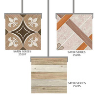 Carreaux de sol en céramique économiques 40x40cm, design tapis, meilleure qualité pour les intérieurs de maison