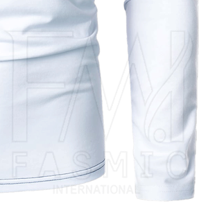 Nouvelle tendance de la mode pulls polos pour t-shirts polo en tissu tricoté 100% coton avec marque privée - Product Image 6