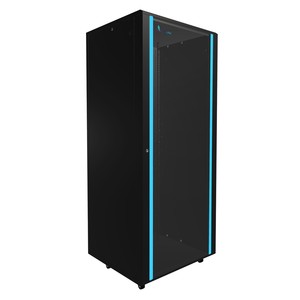 Gabinete Rack Extralink 42U Negro 800x800 - Product Image 1