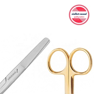 Ciseaux chirurgicaux médicaux à lames droites et aiguisées, taille 13 cm / 5 pouces, instruments chirurgicaux - Product Image 3