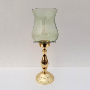 Portavelas hecho a mano de Metal de diseño lujoso niquelado plateado nuevo, tarros y soportes para velas de diseñador de mesa a bajo precio - Product Image 6