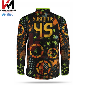 Maillots d'équipe de paintball personnalisés professionnels, prix de gros de haute qualité, vêtements de sport entièrement personnalisés, sublimation pour équipes - Product Image 6