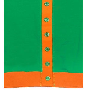 Cardigan d'hiver décontracté à manches longues pour femmes et hommes, broderie, col en V, boutons recouverts, respirant, anti-rides, devant Delta Sigma - Product Image 5