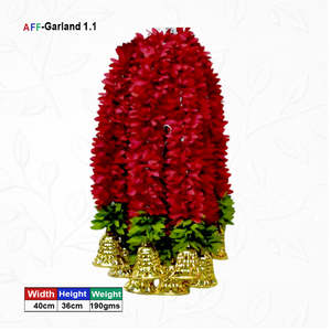 Artificial Flower Garland AFF-Garland-1.1 Price Rs.480/10pcs - Product Image 1