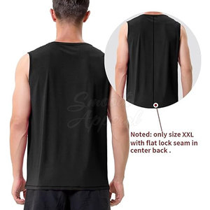Camiseta sin Mangas Casual para Hombre, Tejida, 100% Algodón Suave y Transpirable, Diseñada para Máxima Comodidad, Flexibilidad y Estilo, con Larga Duración - Product Image 2