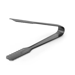 Accessoires de bar de cuisine, pinces à glaçons en acier inoxydable, petites pinces à glaçons argentées, ustensiles de service pour les fêtes - Product Image 5