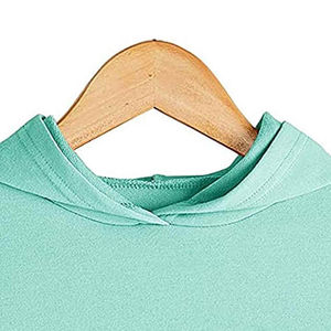 Haut à capuche décontracté en molleton tricoté pour femme grande taille, tendance, nouvelle collection, service OEM disponible - Product Image 6