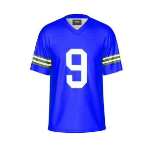 Best selling Quick-drying Custom logo Short Sleeve Plus Size <b>University</b> American Football Jersey Custom New Sports Jerseys - Product Image 1