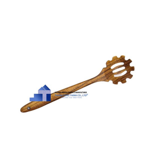 Cuchara de madera natural de tendencia actual, utensilios de cocina únicos, cuchara para accesorios de cocina, de fabricante vietnamita, venta al por mayor. - Product Image 5