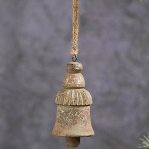 Décoration de Noël Haute Qualité Patine Colorée Jingle Bell Meilleur Vendeur Avec Corde Suspendue Conception De Flocon De Neige - Product Image 3