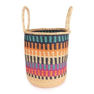 African seagrass bolga <b>baskets</b> great quality africa <b>sea</b> <b>grass</b> market <b>basket</b> global shipping - Product Image 6