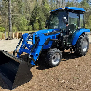 Tracteur agricole compact LS XJ25HST en vente, nouveau, transmission hydrostatique, moteur 45 CV, roulement, caractéristiques numériques, chargeur frontal, hiver - Product Image 1