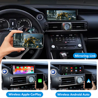 Kit d'interface de module décodeur sans fil CarPlay Android Auto ES NX RX UX pour Lexus 2014 - 2020 avec commandes par joystick