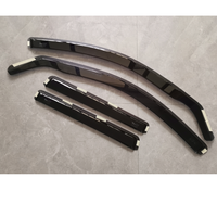Para VW Golf 4 Mk4 Hatchback / Estate 1997-2006, juego de 4 deflectores de viento para ventanas, viseras contra la lluvia, tintados.