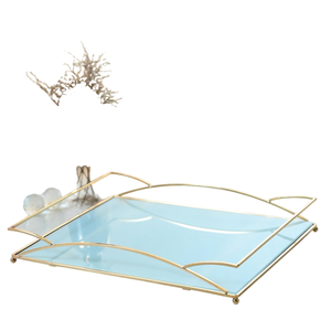 Premium Floral Design Metal Handicraft Mesa de Navidad Bandeja para servir comida Plato para uso en restaurantes y hoteles - Product Image 6