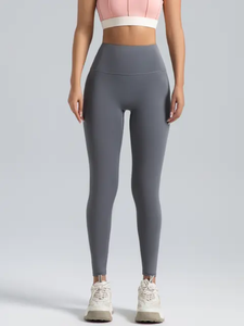 Mallas de Yoga de cintura alta elástica sin costuras para mujer OEM, ropa activa para gimnasio, Fitness, ropa ajustada de diseñador para mujer - Product Image 5