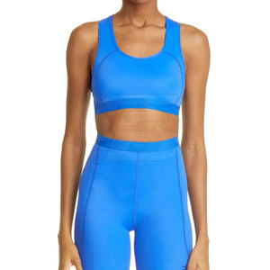 2024 femmes haute qualité respirant Yoga ensemble Logo personnalisé impression solide motif élastique taille fermeture sport Fitness - Product Image 5