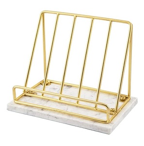 Nouveau Design à la mode à la main support de livre de cuisine fournitures en vrac support de livre pour la lecture au lit personnaliser métal et Logo vaisselle livre - Product Image 5