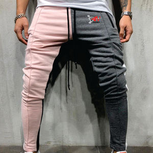 Custom Men's High Quality Sweatpants Durable Fleece Material with Multi-Color <b>Stitches</b> and Logo Casual Style Custom Printing - Product Image 5