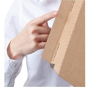 Sobre de Papel Kraft Corrugado Rígido ColomPac Plus, 290 x 400 x 50 mm, Bolsa de Envío Autoadhesiva con Ventana - Product Image 3