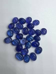 Cabujón de Tanzanita Natural Hecho a Mano de Súper Calidad, Gema Suelta de Alta Precisión, Azul de Grado Superior, Tratada con Calor, Color Verificado por Terceros - Product Image 2