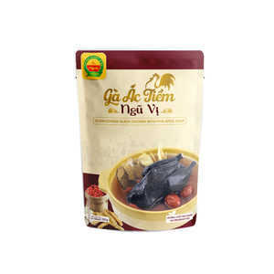 Sopa Instantánea Nutritiva Lista para Comer de Pollo Negro Vietnamita de Cocción Lenta con Cinco Especias en Bolsa Retortable para Cocina Asiática - Product Image 3