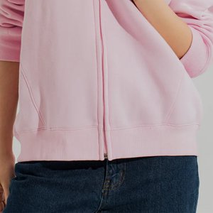 Sudaderas con Capucha Casuales Rosas para Mujer, con Logotipo Personalizado, Diseño Vintage Estampado, Ropa Urbana con Capucha para Otoño - Product Image 3