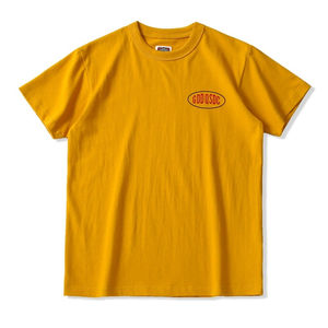 Camiseta de manga corta de verano para hombre, algodón pesado, cuello redondo, informal, con patrón de motocicleta - Product Image 4