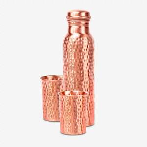 High Demanded Premium Quality Leak Proof Pure <b>Copper</b> <b>Water</b> <b>Bottle</b> for Ayurvedic Health Benefits Direct From the Factory - Product Image 6
