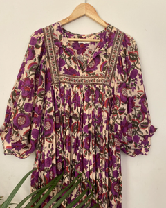 พิมพ์ดิจิตอลร้อนน่ารักสไตล์ล่าสุดฤดูร้อนสวมใส่ราคาขายส่งชุดยาวพิมพ์ - Product Image 3