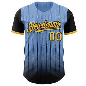 Fournisseur authentique de maillot de baseball en vrac tissu léger respirant conception de nom et de numéro personnalisés pour les clubs et les écoles - Product Image 5