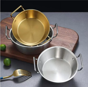 Juego de 4 Tazones de Servir Esmaltados Desechables de Aluminio de Alta Calidad para Hoteles y Restaurantes, para Servir Ensaladas, Color Personalizado - Product Image 4