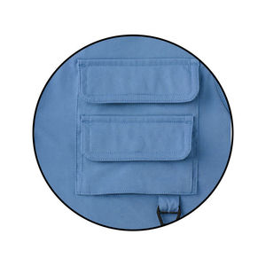 Chaleco DE SEGURIDAD Hi Vis con característica impermeable, chaleco de trabajo de tamaño regular de calidad, cuello mandarín para el verano - Product Image 4