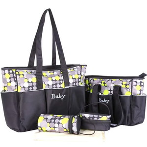 Con portabotellas, cambiador, bolsa de viaje para mamá, conjunto de piezas, <span class=keywords><strong>mochila</strong></span> de maternidad para mamá, pañal, portabebés, bolsa de pañales - Product Image 1